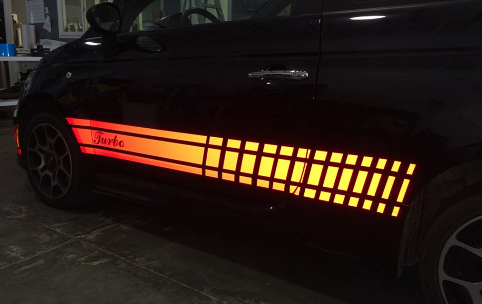 Reflective Vehicle Decals - Linson Signs